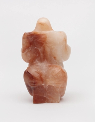 Marguerite Humeau, Venus of Kostenki, A 35-year-old female human has ingested a marmoset's brain, 2018.