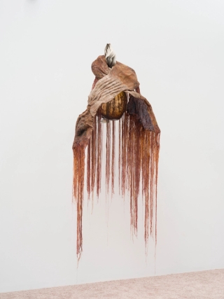 Marguerite Humeau, Skaya (The Conference in the Air IV-IV “Rusted Cells”), 2024.
