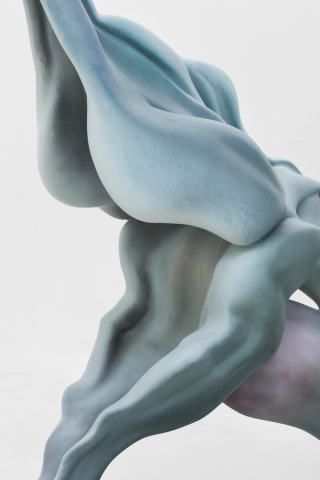 Marguerite Humeau, The Prayer, A marine mammal invoking higher spirits, 2019.