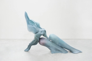 Marguerite Humeau, The Prayer, A marine mammal invoking higher spirits, 2019.