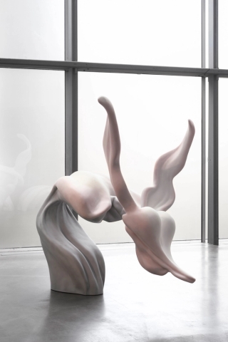 Marguerite Humeau, The Dancer V, A marine mammal invoking higher spirits, 2020.