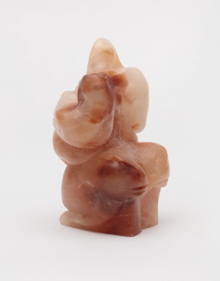 Marguerite Humeau, Venus of Kostenki, A 35-year-old female human has ingested a marmoset's brain, 2018.