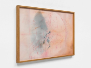 Marguerite Humeau, Ghost map II, I drew: the circle, ghosts of pivot irrigation systems and of their circular motions, wounds, 2022.