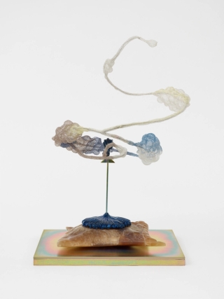 Marguerite Humeau, extraction pipes, 2024.