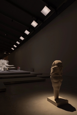 Marguerite Humeau, Torches, 2025. Mathilde Agius