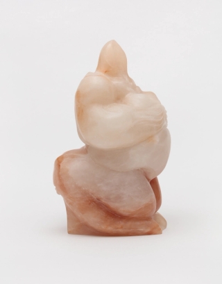 Marguerite Humeau, Venus of Kostenki, A 35-year-old female human has ingested a marmoset's brain, 2018.