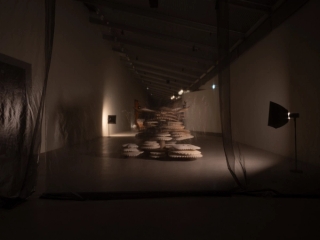 Marguerite Humeau, Torches, 2025. Mathilde Agius