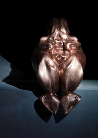 Marguerite Humeau, Birth Canal, 2018. Julia Andréone.