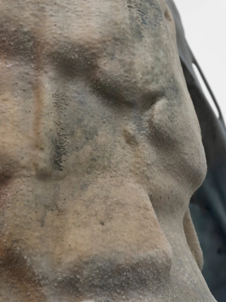Stillenary (Guardian of the Emergence): the paradox of creating movement through perfect stillness. Monuments built by barely moving water, emphasising the power of the seemingly powerless, how the gentle forces, given time, carve chambers from solid rock., 2025 (detail)