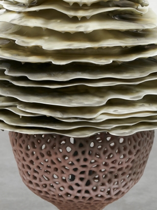 Marguerite Humeau, The Guardian of Termitomyces ('A'), 2023.