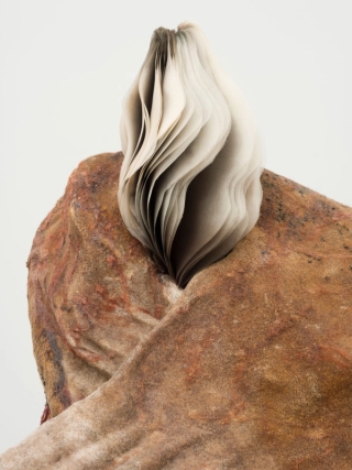 Marguerite Humeau, Skaya (The Conference in the Air IV-IV “Rusted Cells”), 2024.