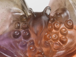 Marguerite Humeau, The Grape Transformation: the final merger where nourishment and identity collapse - when you’ve consumed so much sweetness in service to others that your body becomes an offering itself, ripening into what the colony needs., 2025.