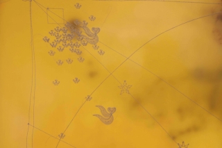 Marguerite Humeau, Orisons Divination Map I, 2023.
