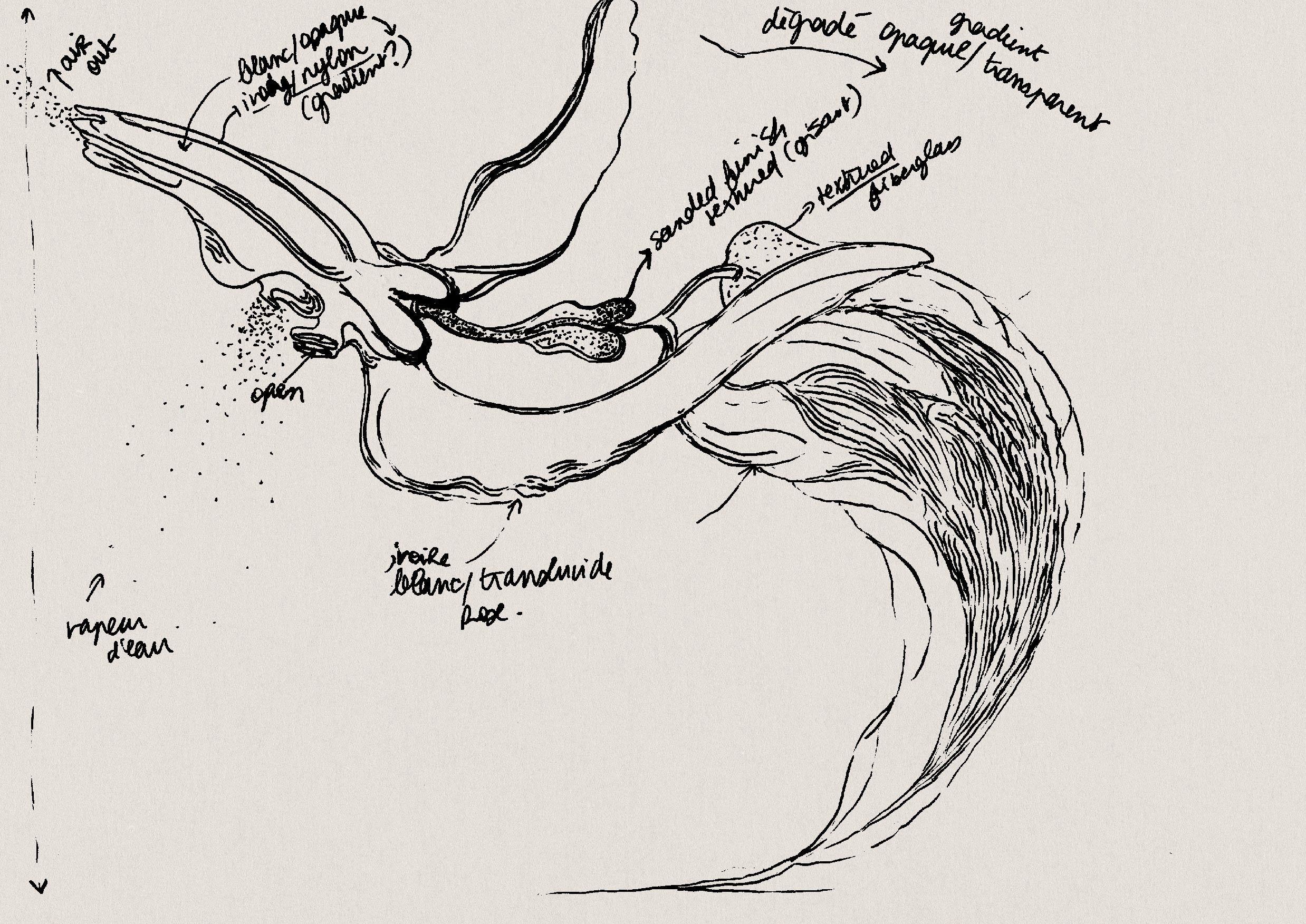 Marguerite Humeau, High Tide, Prix Marcel Duchamp, 2019. Julia Andréone.