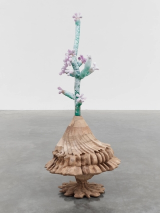 Marguerite Humeau, The Guardian of Termitomyces ('C'), 2023.