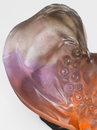 Marguerite Humeau, The Grape Transformation: the final merger where nourishment and identity collapse - when you’ve consumed so much sweetness in service to others that your body becomes an offering itself, ripening into what the colony needs., 2025.