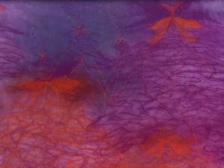 Marguerite Humeau, Where The Holder of Wasp Venom was born (study for meys), 2023.