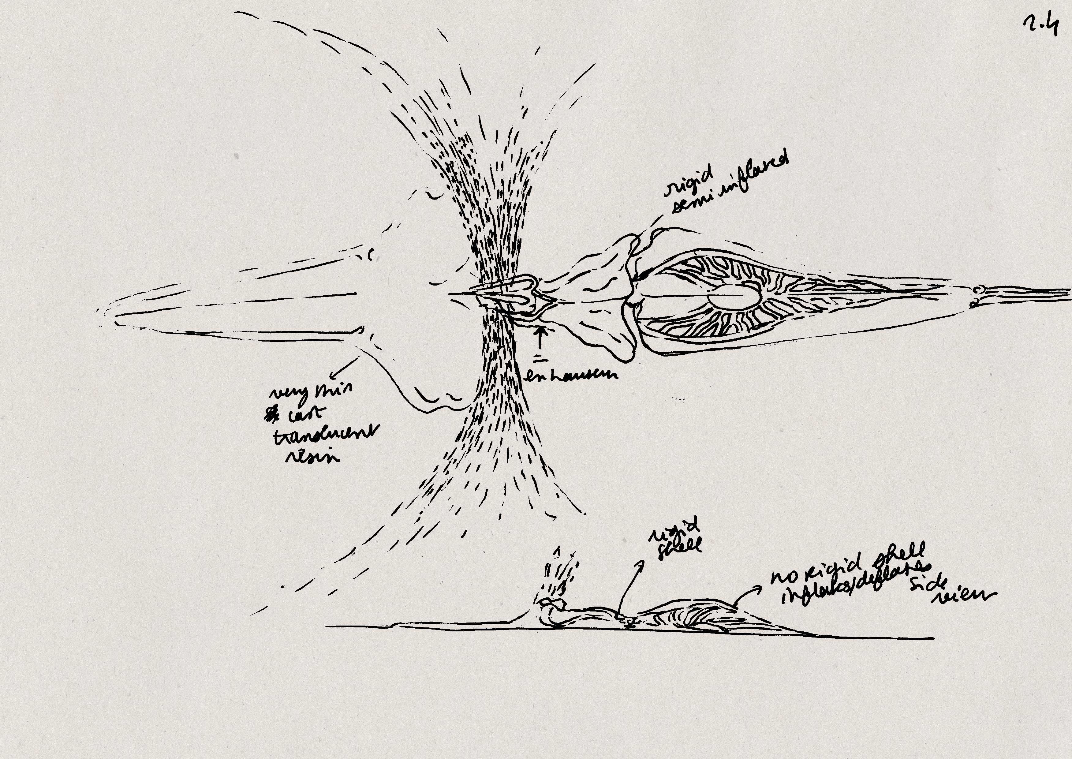 Preparatory sketch for Mist