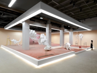 Marguerite Humeau, FOXP2, 2016. André Morin for Palais de Tokyo