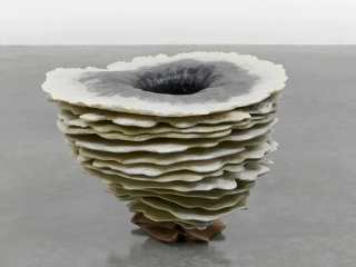Marguerite Humeau, The Guardian of Termitomyces ('D'), 2023.