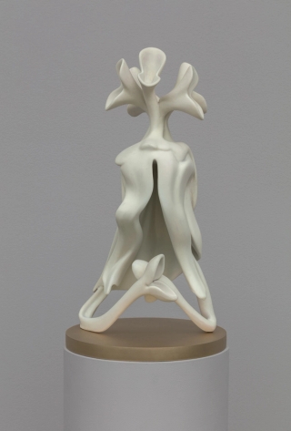 Marguerite Humeau, Rubatosis, The unsettling awareness of your own heartbeat, a muscular beat tapping in complete darkness, 2022.