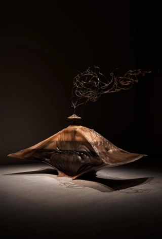 Marguerite Humeau, Torches, 2025. Mathilde Agius