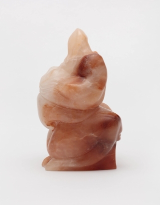 Marguerite Humeau, Venus of Kostenki, A 35-year-old female human has ingested a marmoset's brain, 2018.