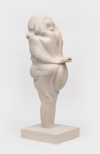 Marguerite Humeau, Venus of Frasassi, A 10-year-old female human has ingested a rabbit's brain, 2018.