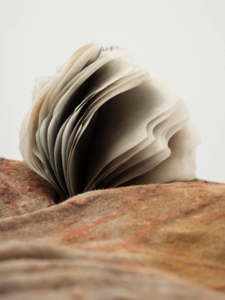 Marguerite Humeau, Skaya (The Conference in the Air IV-IV “Rusted Cells”), 2024.