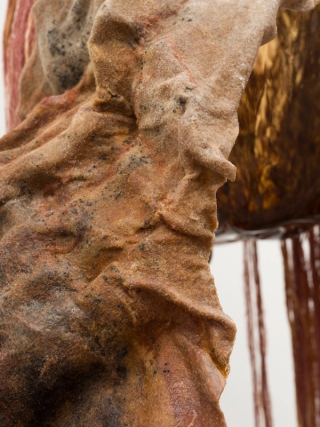 Marguerite Humeau, Skaya (The Conference in the Air IV-IV “Rusted Cells”), 2024.
