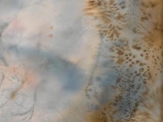 Marguerite Humeau, Ghost map V, Past rain, future droughts, present drought, past winds, ancient storms, predictions from the sky. Dark sky and shiny stars., 2022.