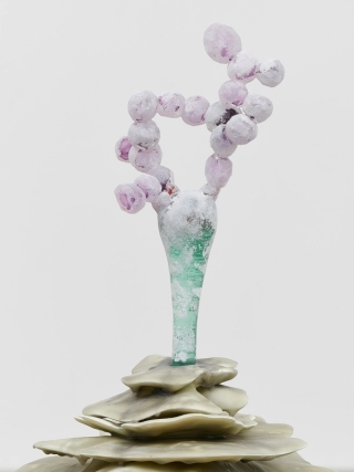Marguerite Humeau, The Guardian of Termitomyces ('A'), 2023.