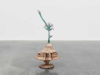 Marguerite Humeau, The Guardian of Termitomyces ('C'), 2023.