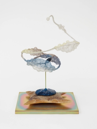 Marguerite Humeau, extraction pipes, 2024.