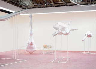 Marguerite Humeau, FOXP2, 2016. André Morin for Palais de Tokyo, Spassky Fischer.