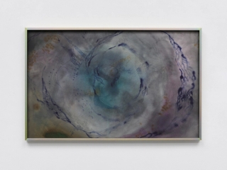 Marguerite Humeau, a circular piece of land as an access to the nets of spacetime II (extraction pipes), 2024.