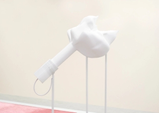 Marguerite Humeau, Tony, A female engineered with despair, 2016.