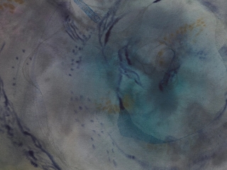 Marguerite Humeau, a circular piece of land as an access to the nets of spacetime II (extraction pipes), 2024.