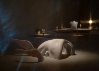 Marguerite Humeau, Torches, 2025. Julia Andréone.