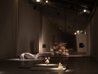 Marguerite Humeau, Torches, 2025. Mathilde Agius