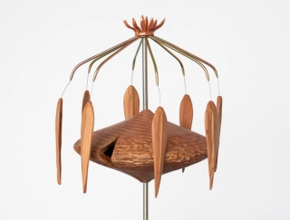 Marguerite Humeau, Horseweed Pendulum, 2023.