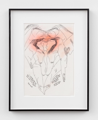 Marguerite Humeau, Two-Headed Venus, A 25-year-old pregnant female human and herself as a 90 year-old have ingested a tortoise's brain (old Venus), 2018.