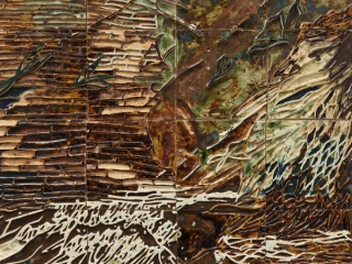 Marguerite Humeau, The History of Old Kent Road (Post-Kossowski) Fragments IXII, 2023.