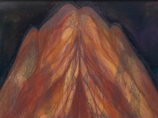 Marguerite Humeau, V - The mound became a wandering spirit, shifting across immense distances., 2022.