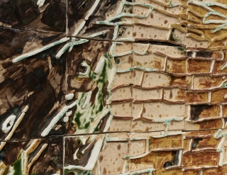 Marguerite Humeau, The History of Old Kent Road (Post-Kossowski) Fragments IXII, 2023.