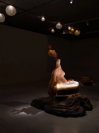 Marguerite Humeau, *stirs, 2025.