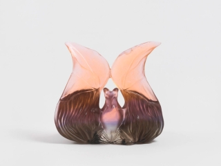 Marguerite Humeau, The Echolocation Maintainer: the one whose voice becomes the sonic thread holding the colony together in darkness, weaving connection from vibration - understanding that sometimes love is just making sure everyone can find their way back., 2025.