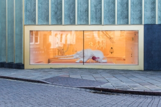 Marguerite Humeau, Echo, A matriarch engineered to die, 2016.