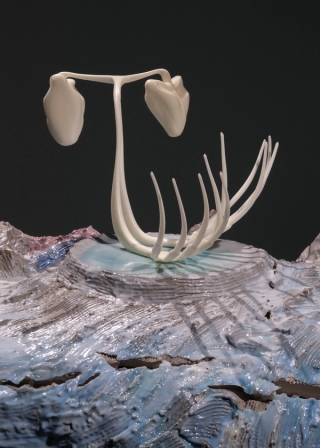 Marguerite Humeau, Surface Horizon, 2021. Julia Andréone, Alexia Vénot.