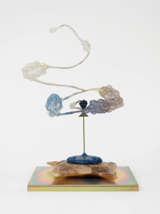 Marguerite Humeau, extraction pipes, 2024.